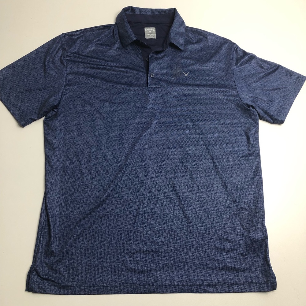 Callaway Opti Dri Mens Golf Shirt Large Polo